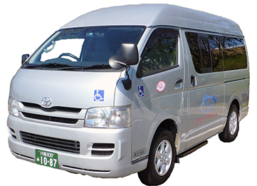 車両左前方から